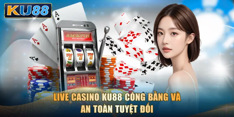 Live casino KU88 công bằng và an toàn tuyệt đối